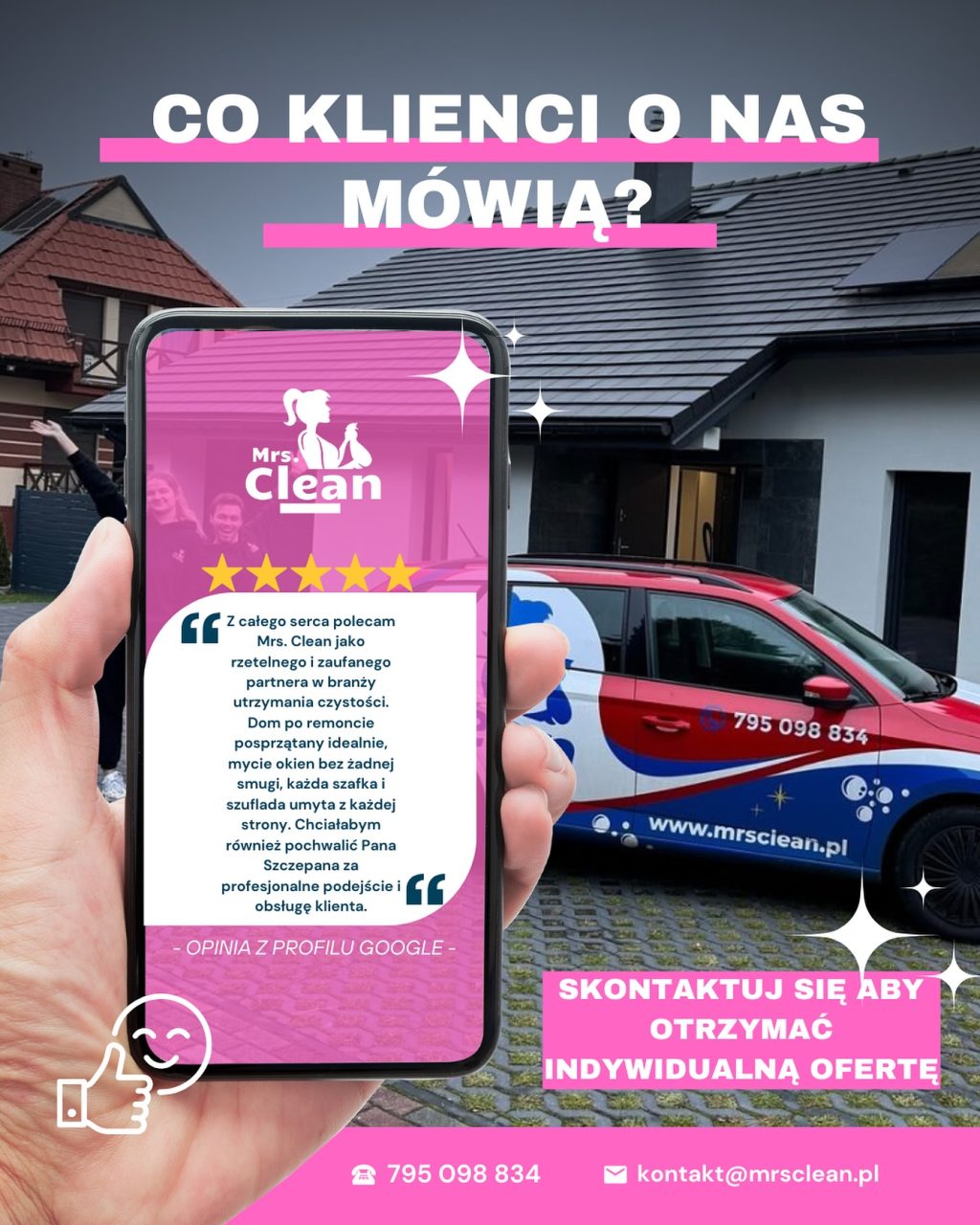 Instagram post from mrs.clean.pl. This post is in position 26.